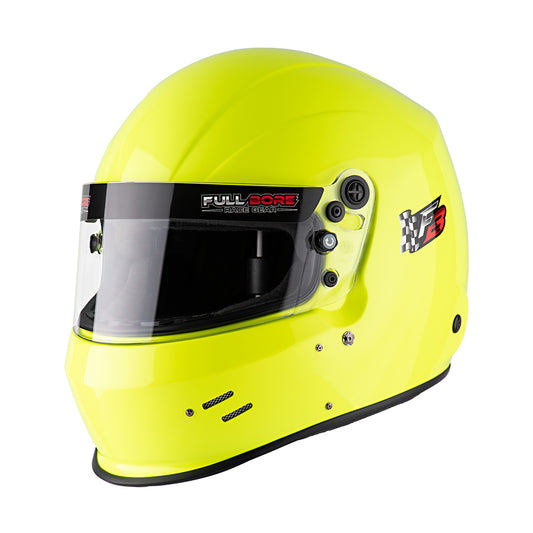 Full Bore Helmet 2020 SNELL (Fluro YELLOW)