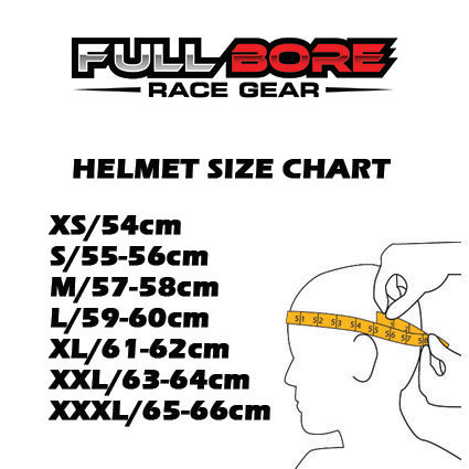 Full Bore Helmet 2020 SNELL (RED)