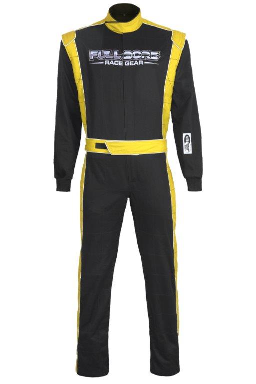 Yellow- SJ13- FULL BORE SFI 3.2a/1 Single Layer Race Suit