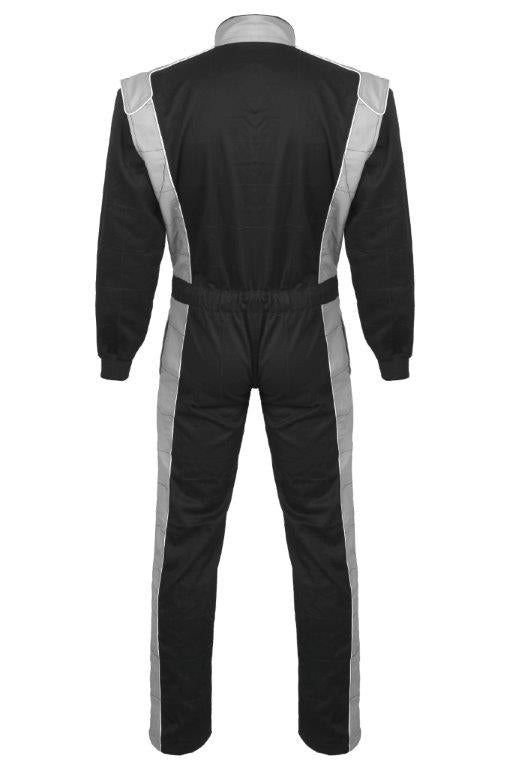 GREY- SJ13- FULL BORE SFI 3.2a/1 Single Layer Race Suit