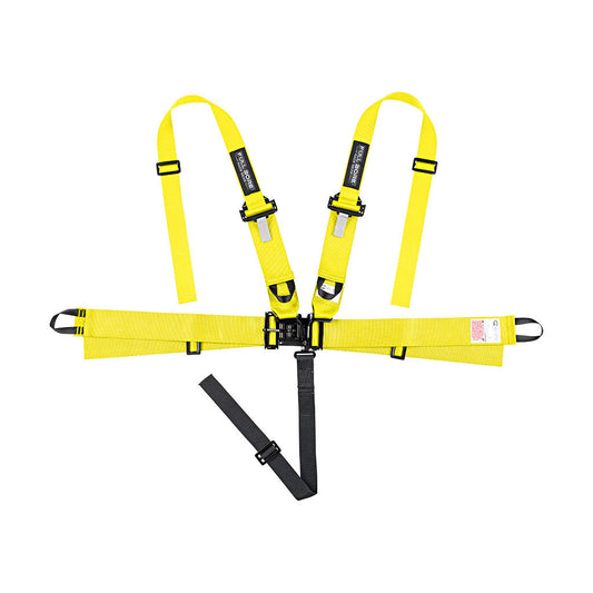 FLURO YLW HANS FULL BORE Harness SFI 16.1