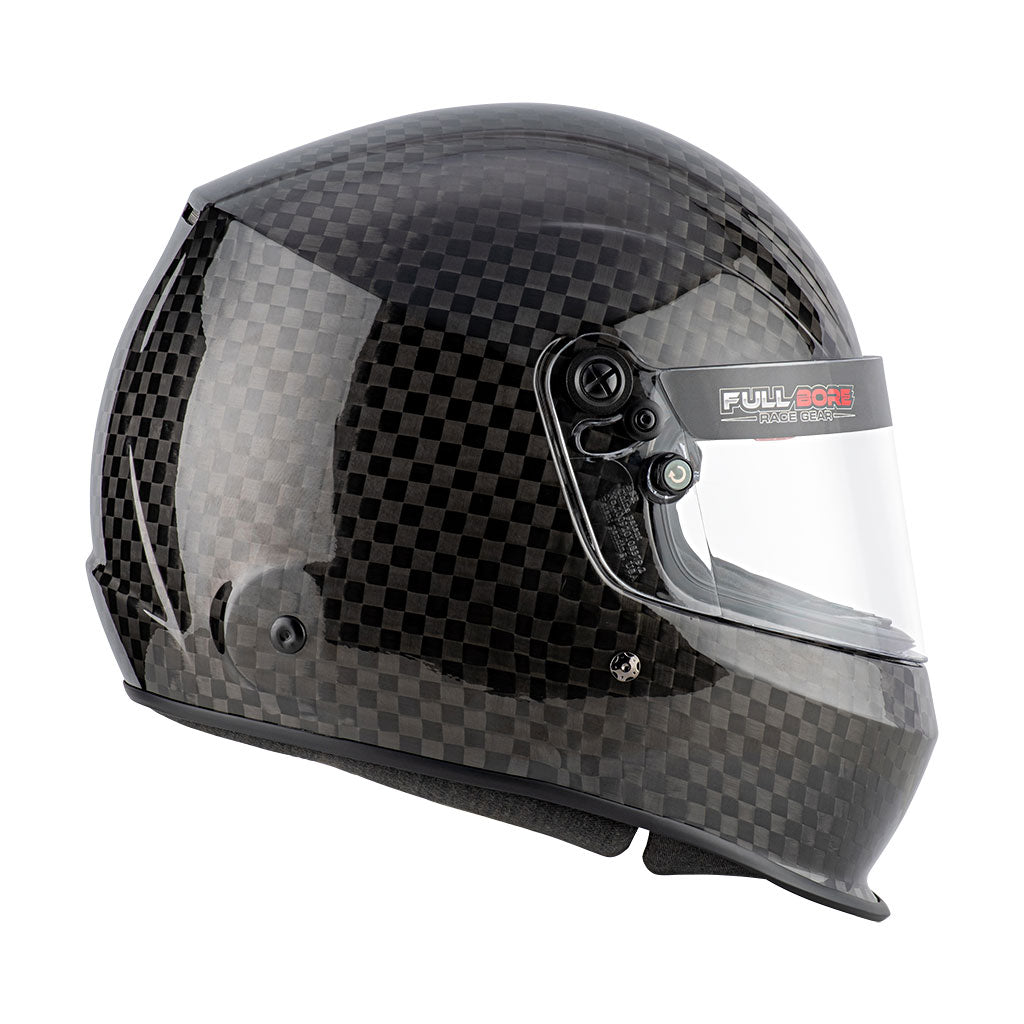 MID AIR Large Pattern Carbon Fibre Full Bore Snell 2020 Helmet