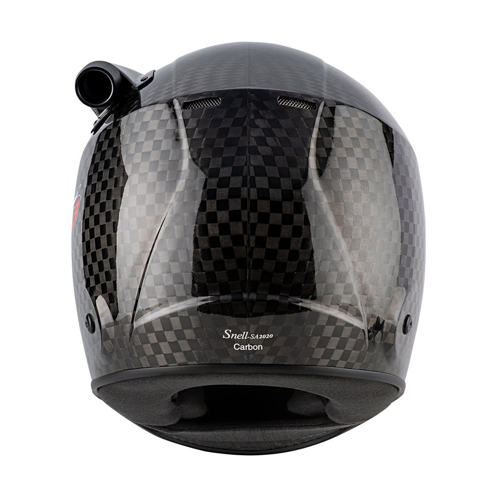 MID AIR Large Pattern Carbon Fibre Full Bore Snell 2020 Helmet