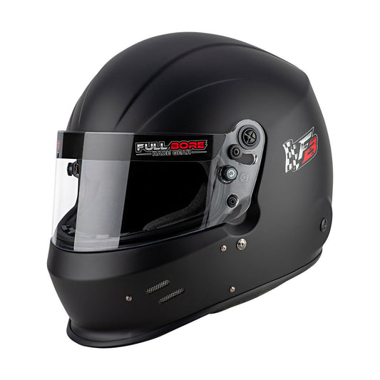 Full Bore Helmet 2020 SNELL (MATT BLACK)