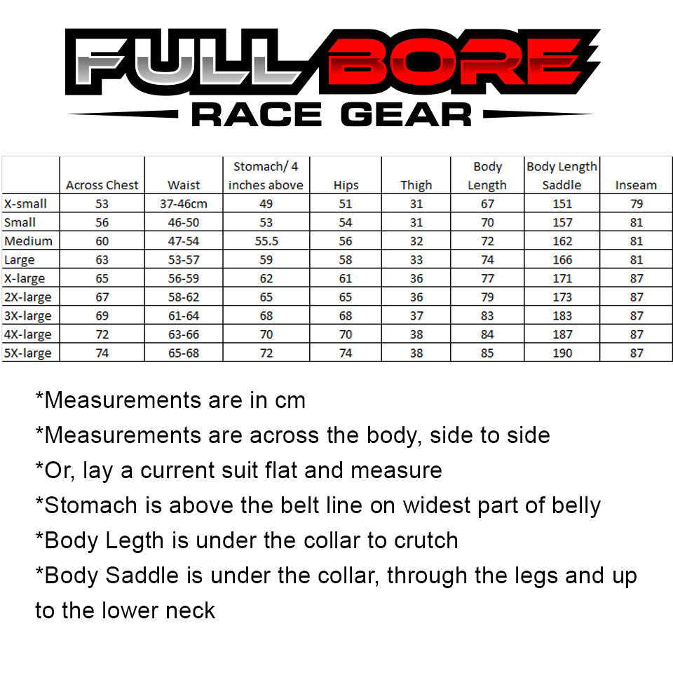 Blue- SJ13- FULL BORE SFI 3.2a/1 Single Layer Race Suit